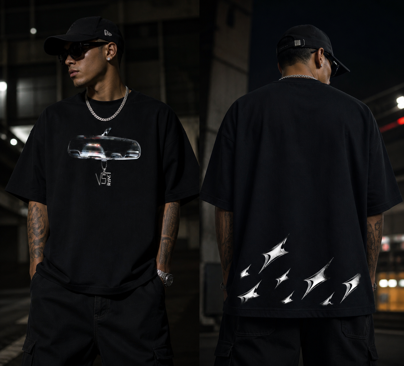 PLAY POLICE — OVERSIZED TEE